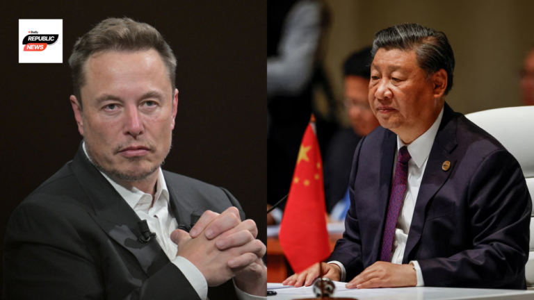 Elon musk China Visit
