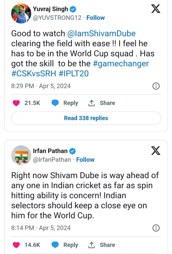 शिवम् दुबे के बारे मे वीरेंद्र सहेवाग कहा