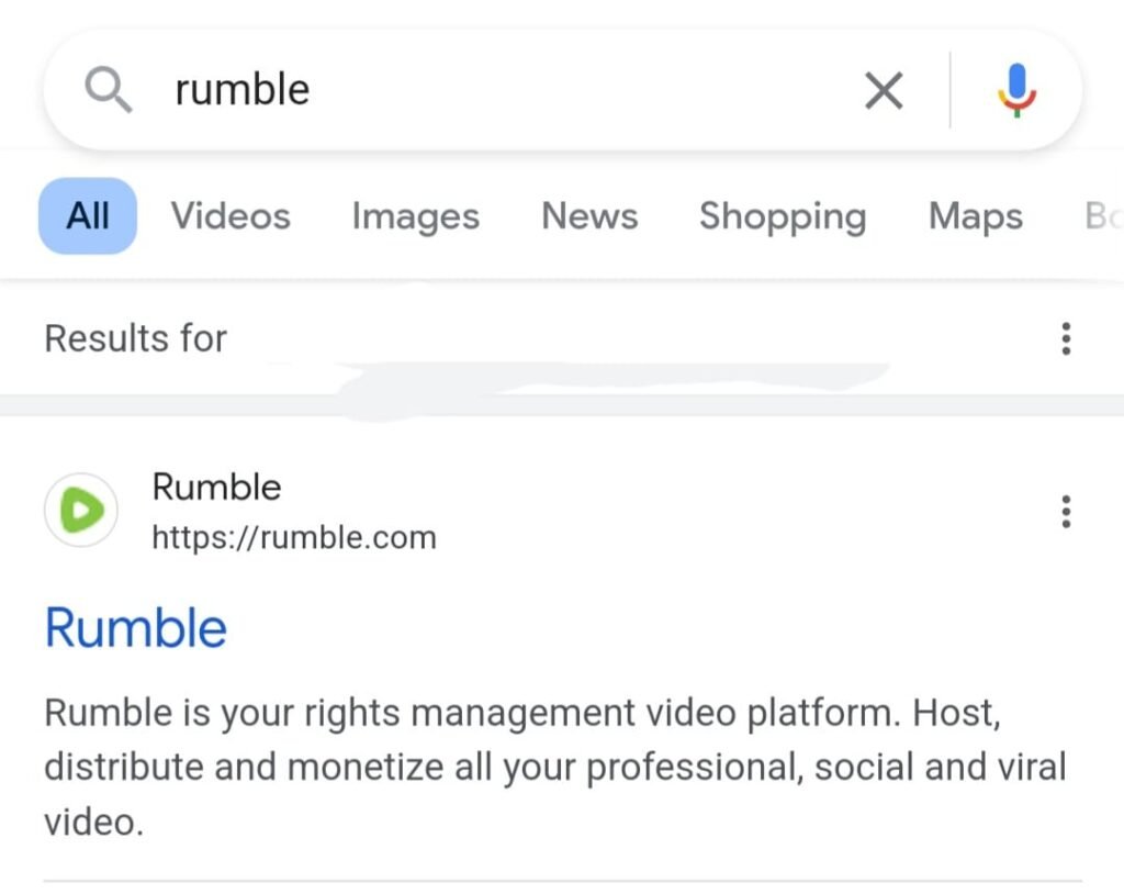 What Is Rumble ?