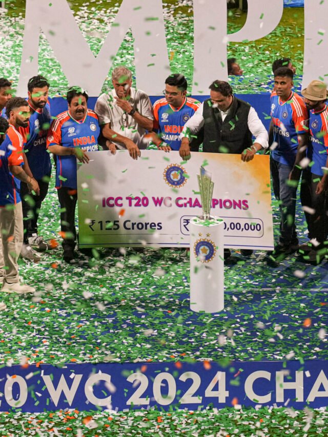India cricket team felicitation in Mumbai