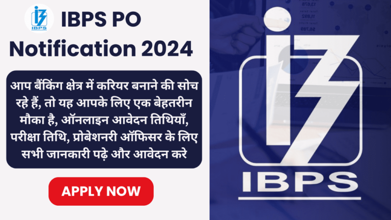 IBPS PO Notification 2024
